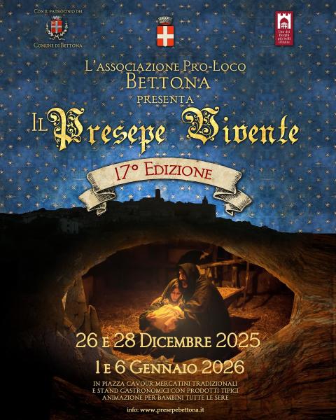 carte de jeu Presepe Vivente di Bettona 2024- Bettona