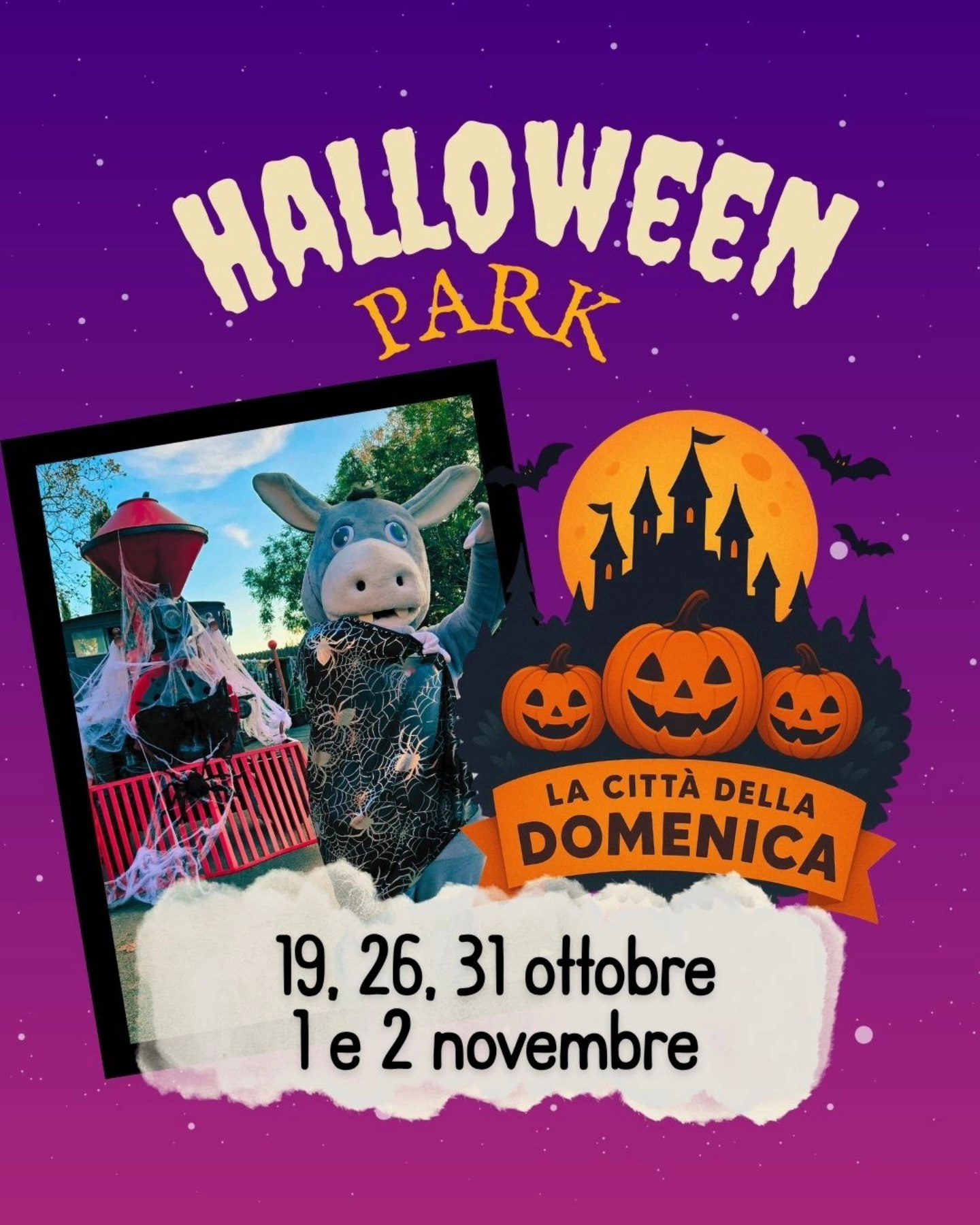 spielplan Halloween Park - Città della Domenica - Perugia
