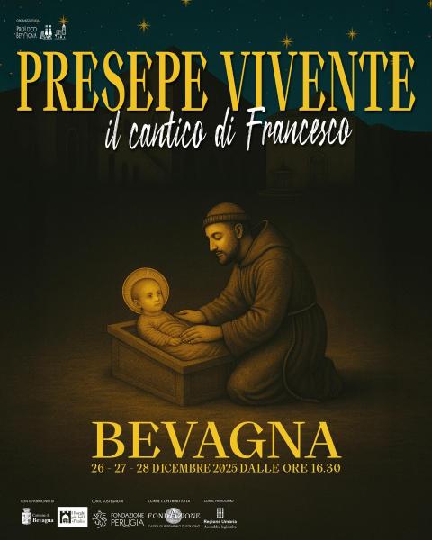 Affiche de Presepe Vivente di Bevagna 2025 à Bevagna