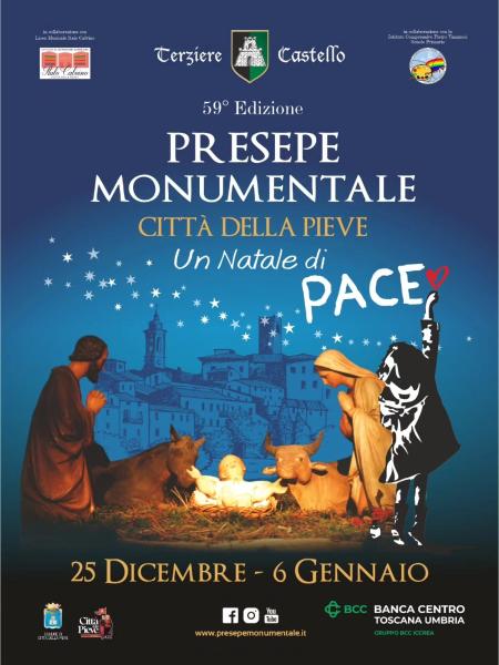 carte de jeu Città della Pieve - Crèche monumentale 2024 - Città della Pieve