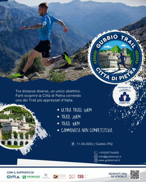 Poster of Gubbio Trail Città di Pietra in Gubbio