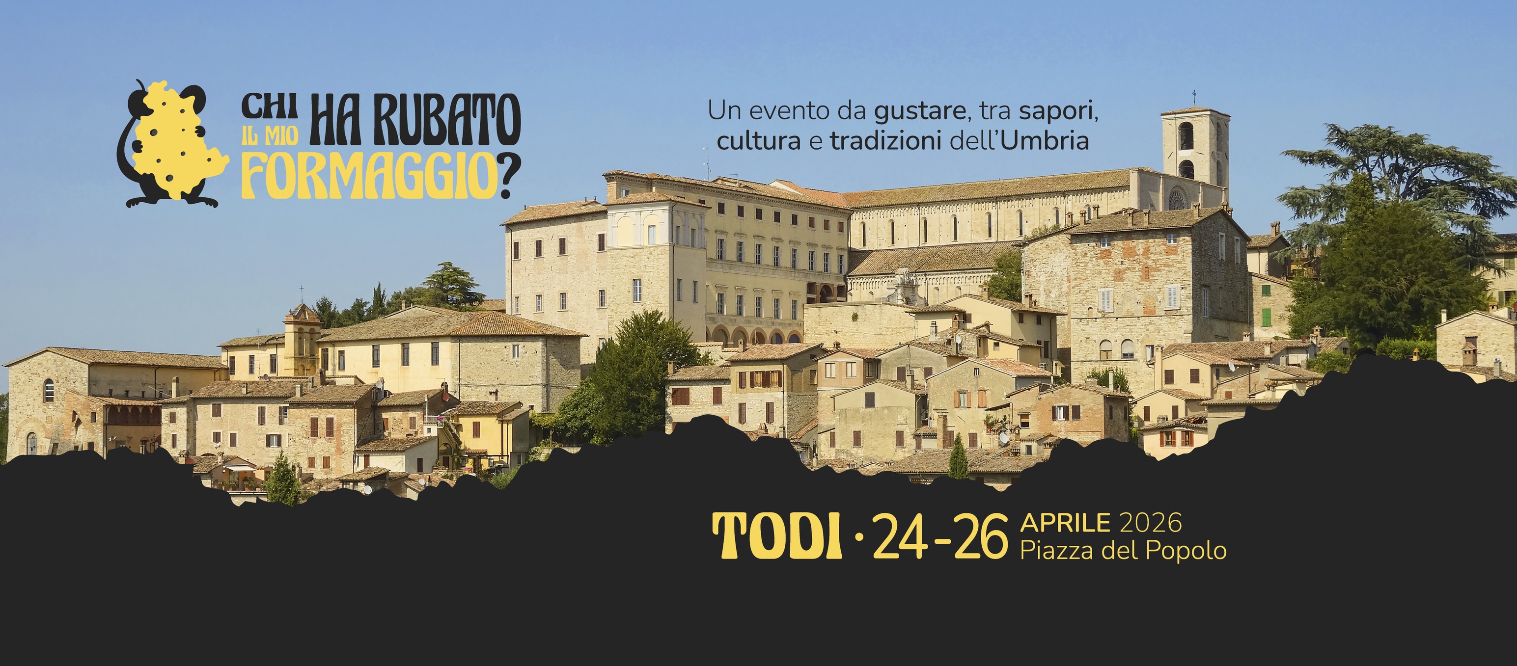 Affiche de Chi ha rubato il mio formaggio? à Todi