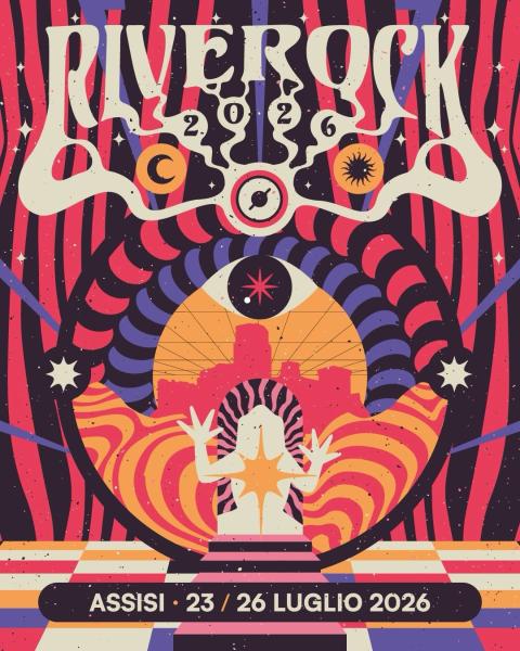 Poster of Riverock festival 2026 in Assisi