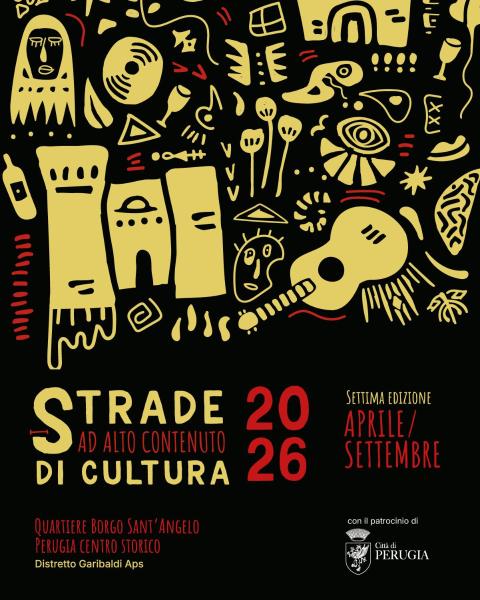 Affiche Strade ad Alto Contenuto di Cultura à Pérouse