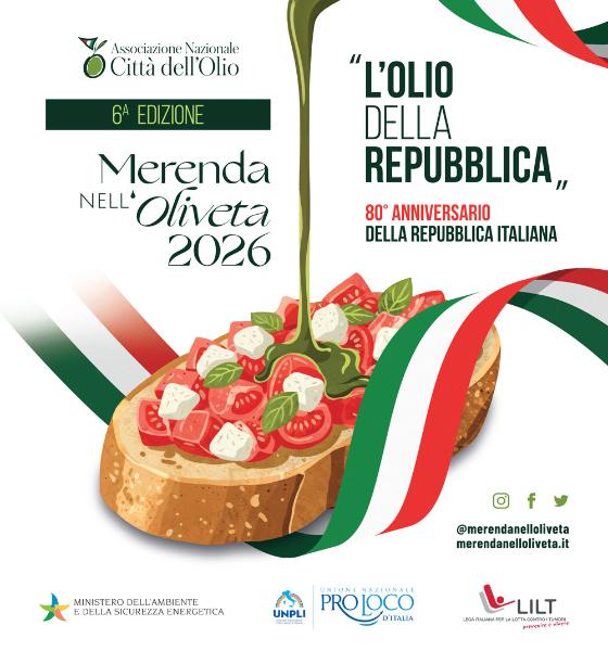 Poster Merenda nell'uliveta 2025