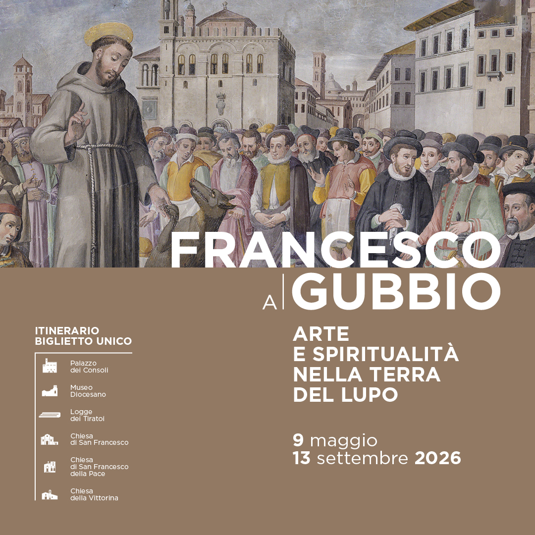 Poster of Francesco a Gubbio. Arte e spiritualità nella terra del lupo in Gubbio