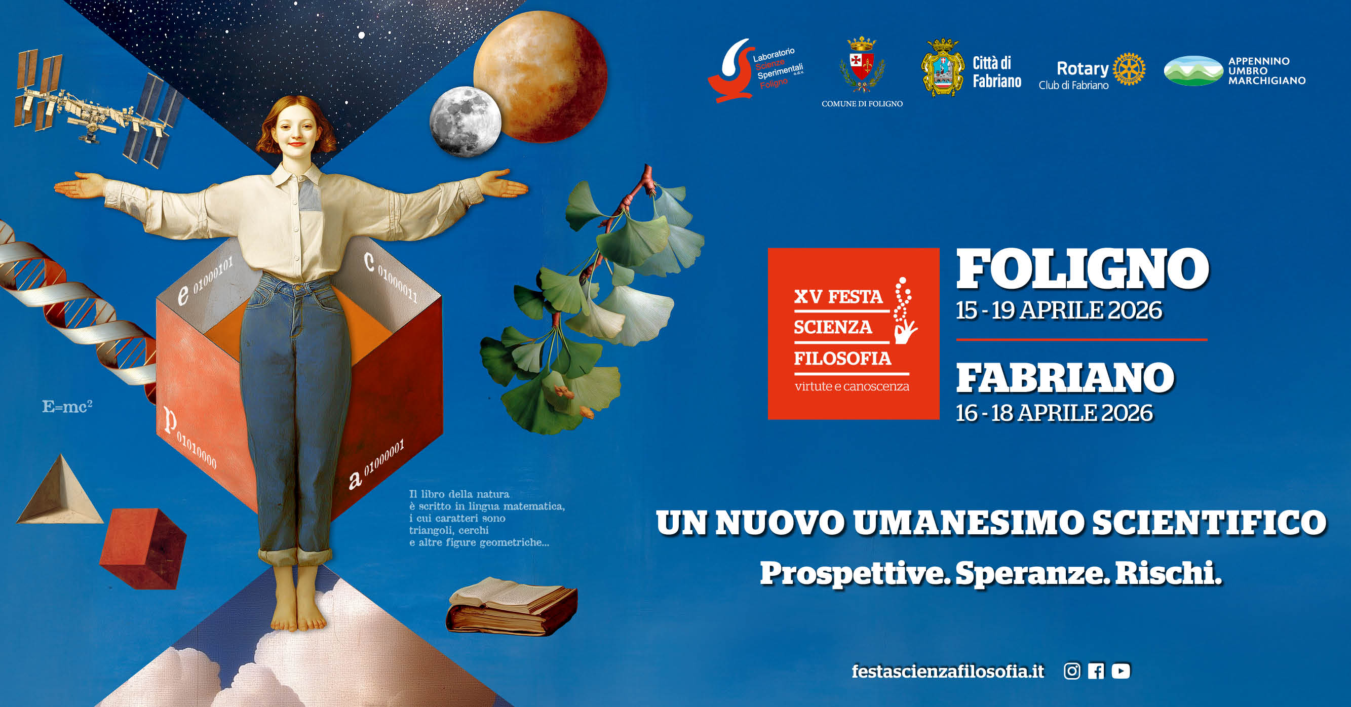 Affiche de Festa di Scienza e Filosofia à Foligno