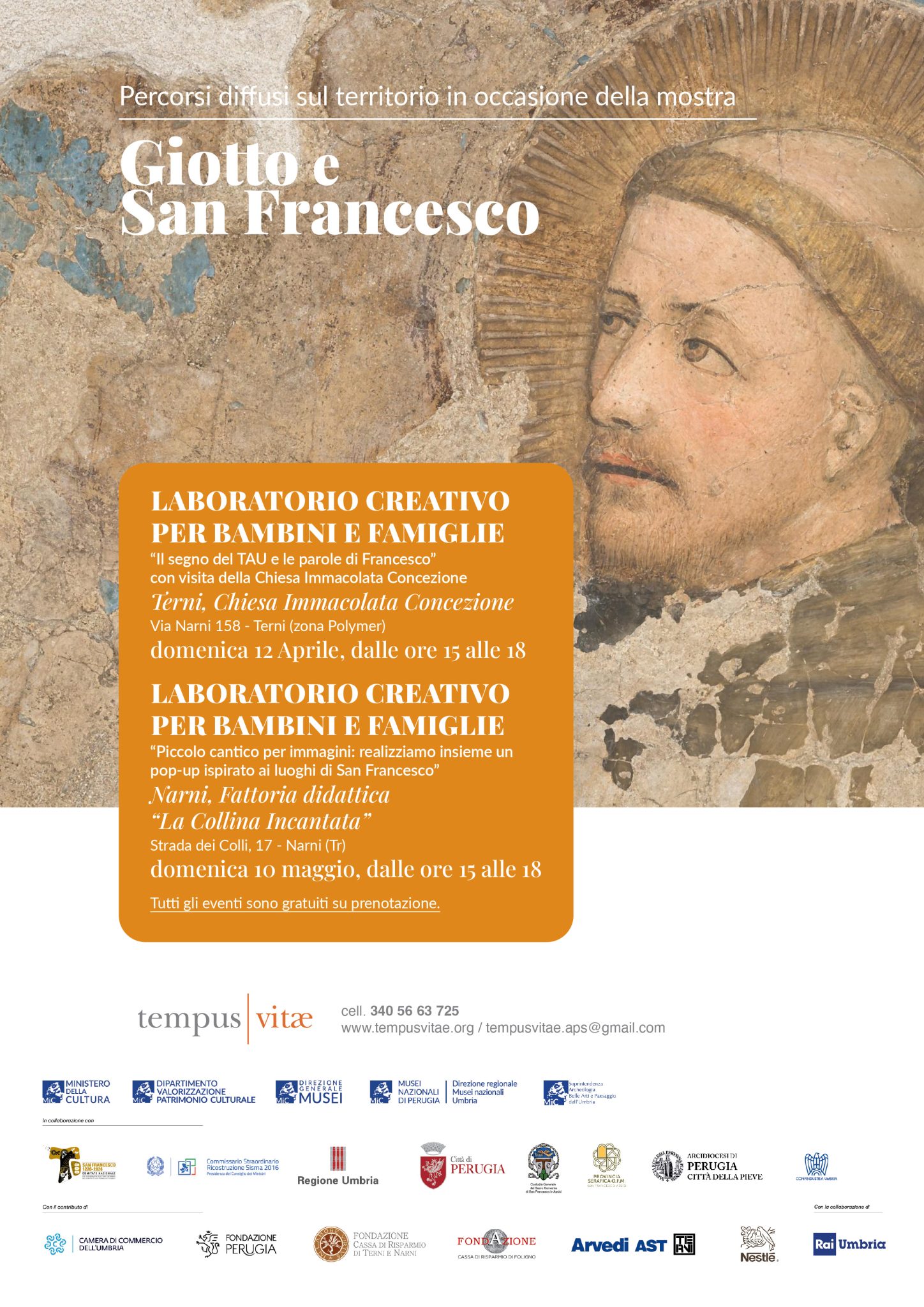 Workshops of San Francesco tra arte, natura e spiritualità 2026