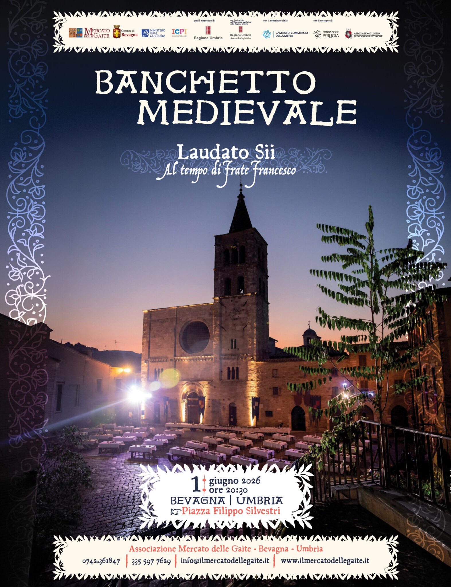 Poster of Banchetto Medievale 2026 in Bevagna