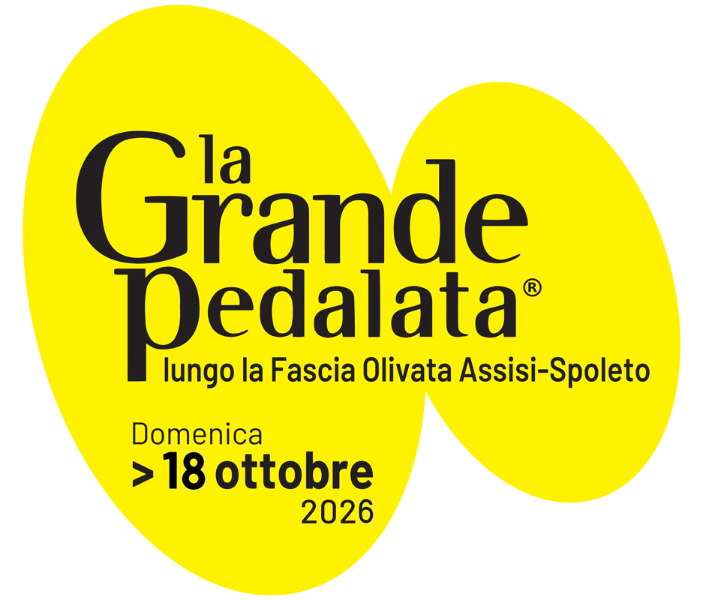 Locandina de La Grande Pedalata 2026 a Trevi e Campello sul Clitunno