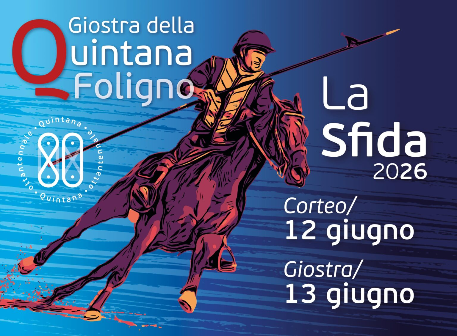 Affiche de la Giostra della Quintana : La Sfida à Foligno