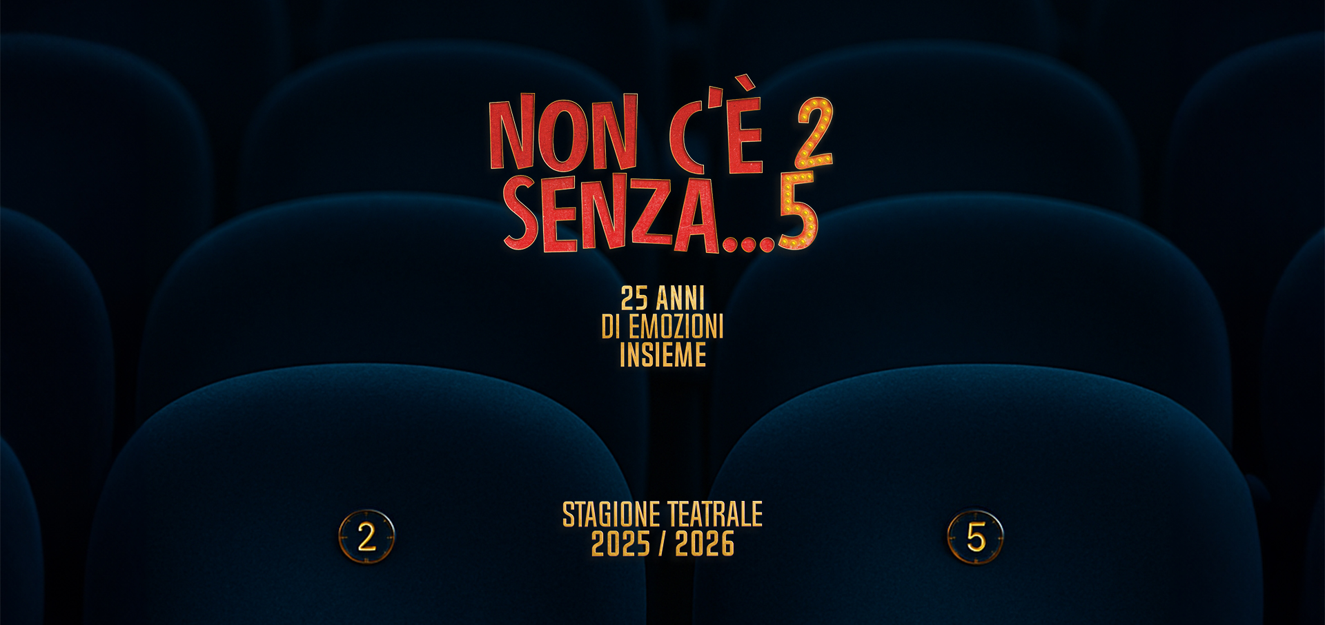 Affiche de la Saison Théâtrale 2025-2026 au Teatro Lyrick à Assise