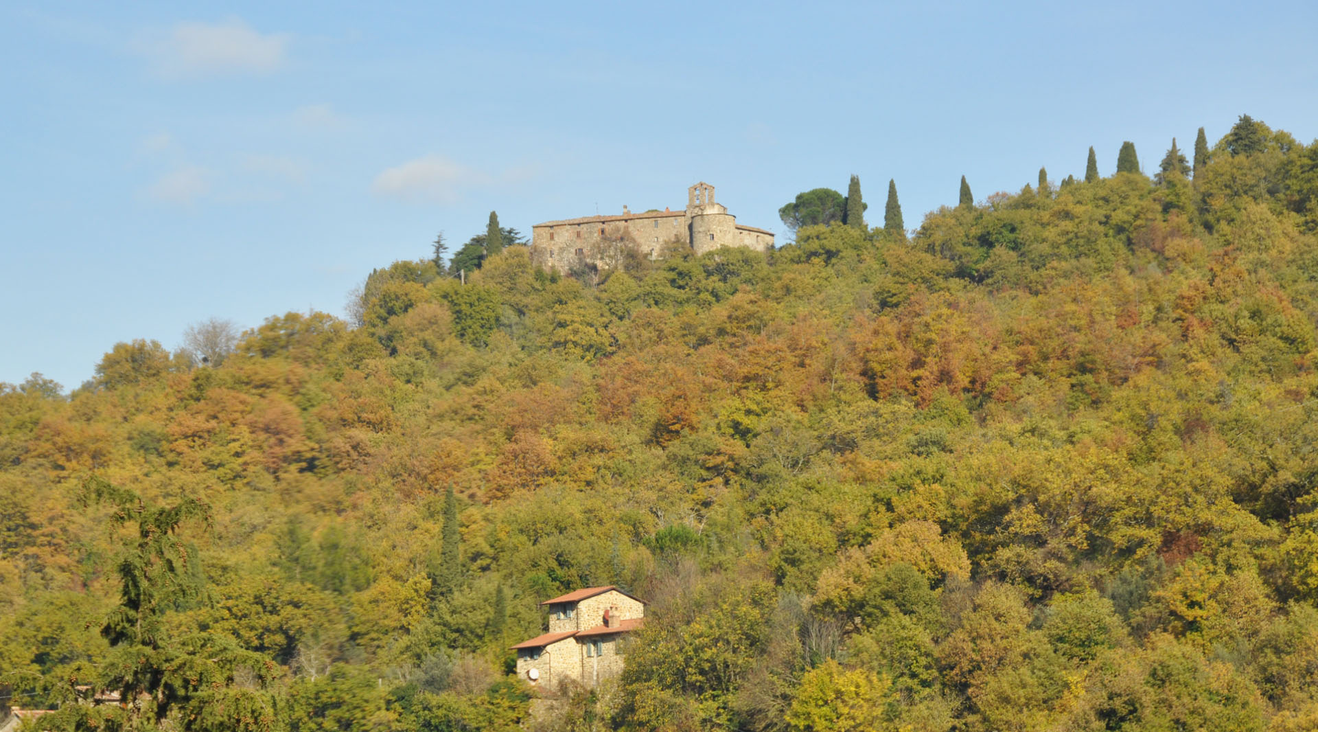 The Castle of Lisciano Niccone