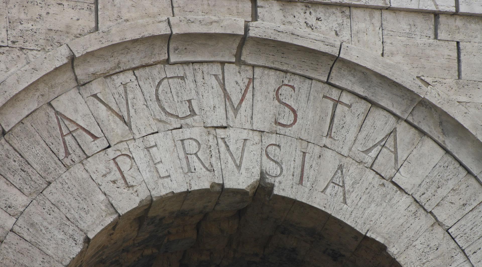 Etruscan arch of Perugia