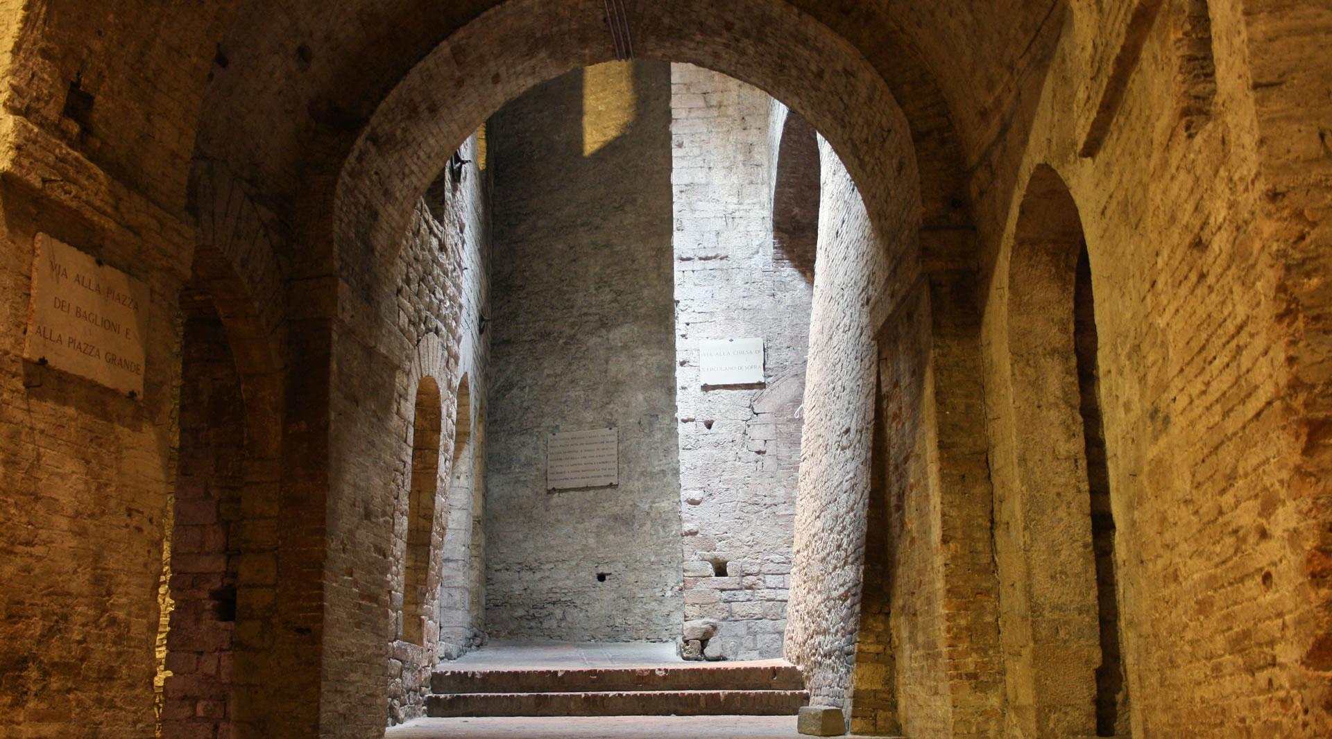 The Rocca Paolina