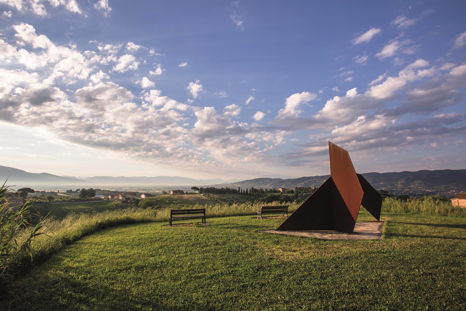 Park of sculptures in Brufa