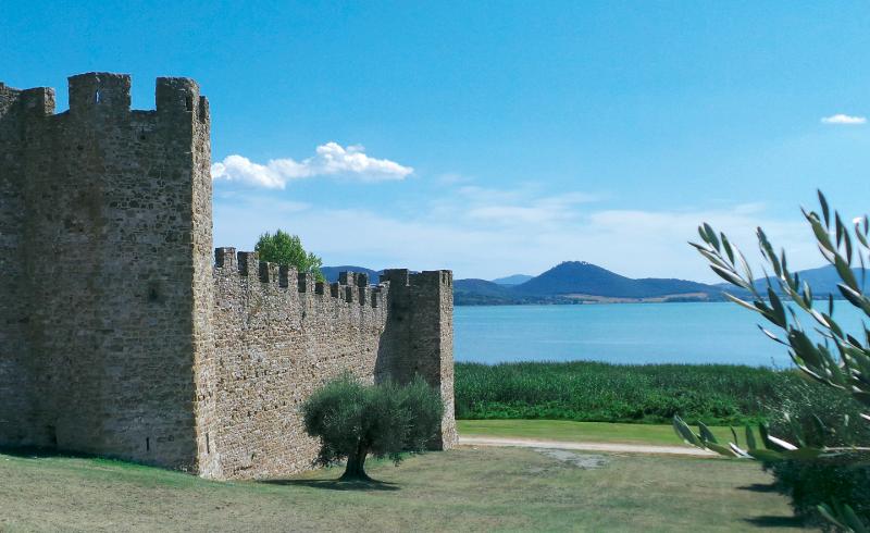 Rock of Polvese Island