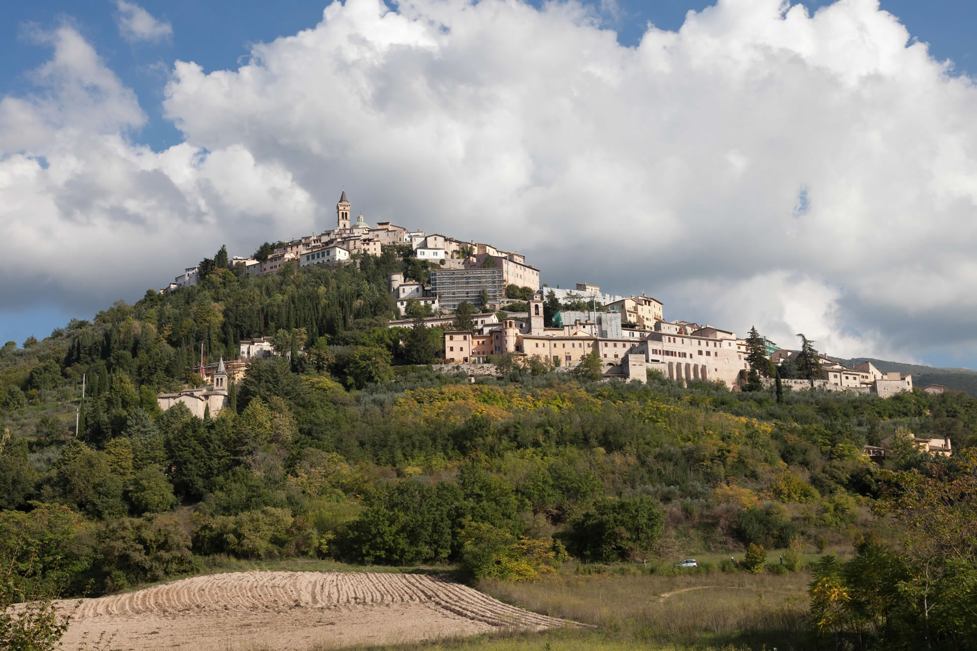 Trevi, Geschichte, Kunst und regionale Produkte