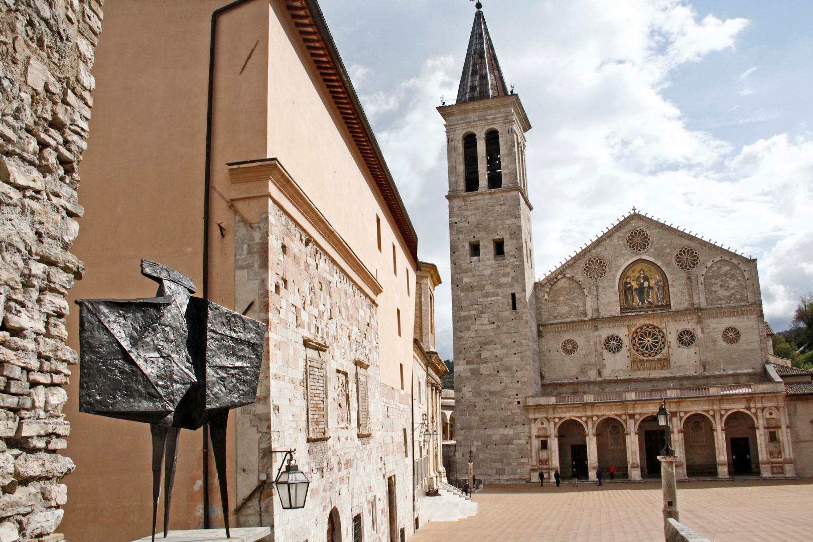 Sculptures in the city - Spoleto 1962