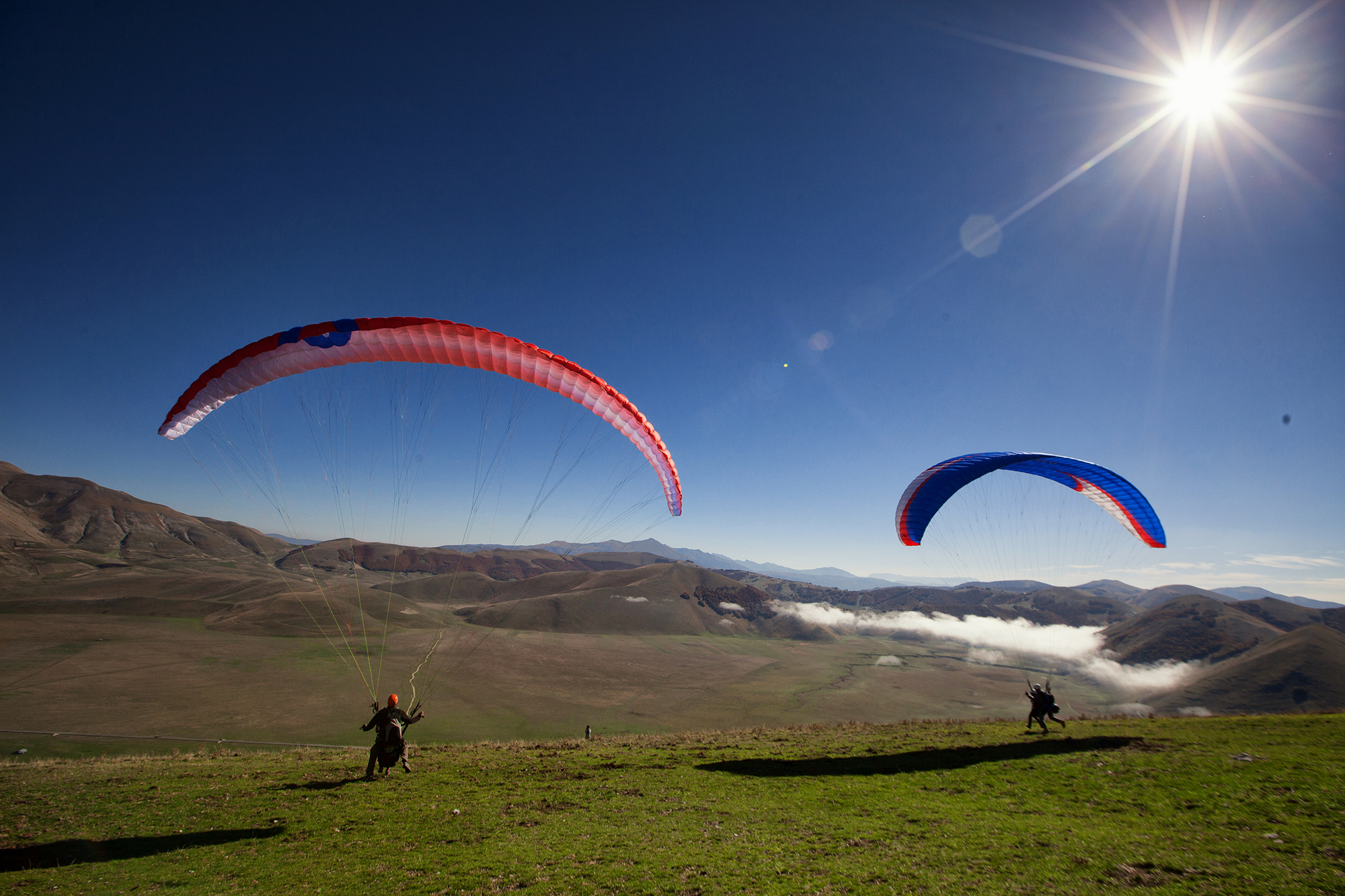 Paragliding in Umbria