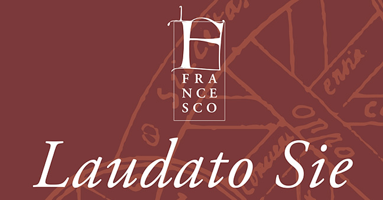 Locandina della mostra “Laudato Sie” ad Assisi