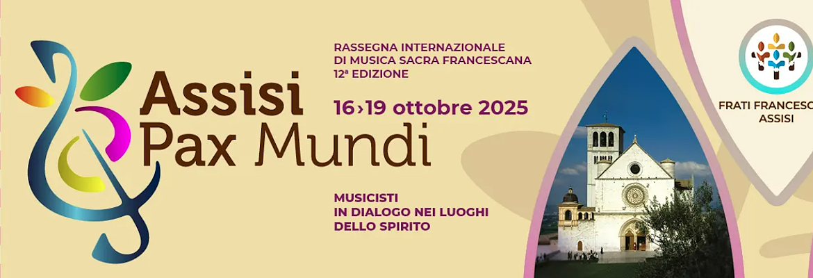 Poster Assisi Pax Mundi 2025