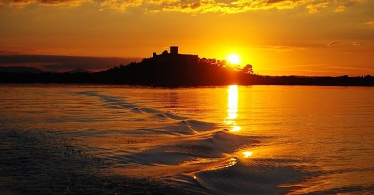 Rock of Polvese Island