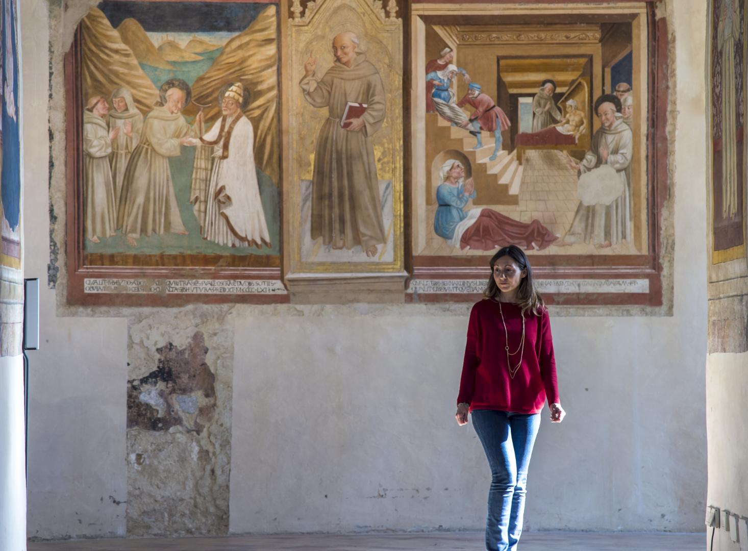 Complesso museale nella chiesa di San Francesco a Montefalco