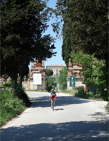 The hills and castles around Corciano