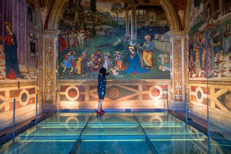 Titolo: The school of painting of Perugino
