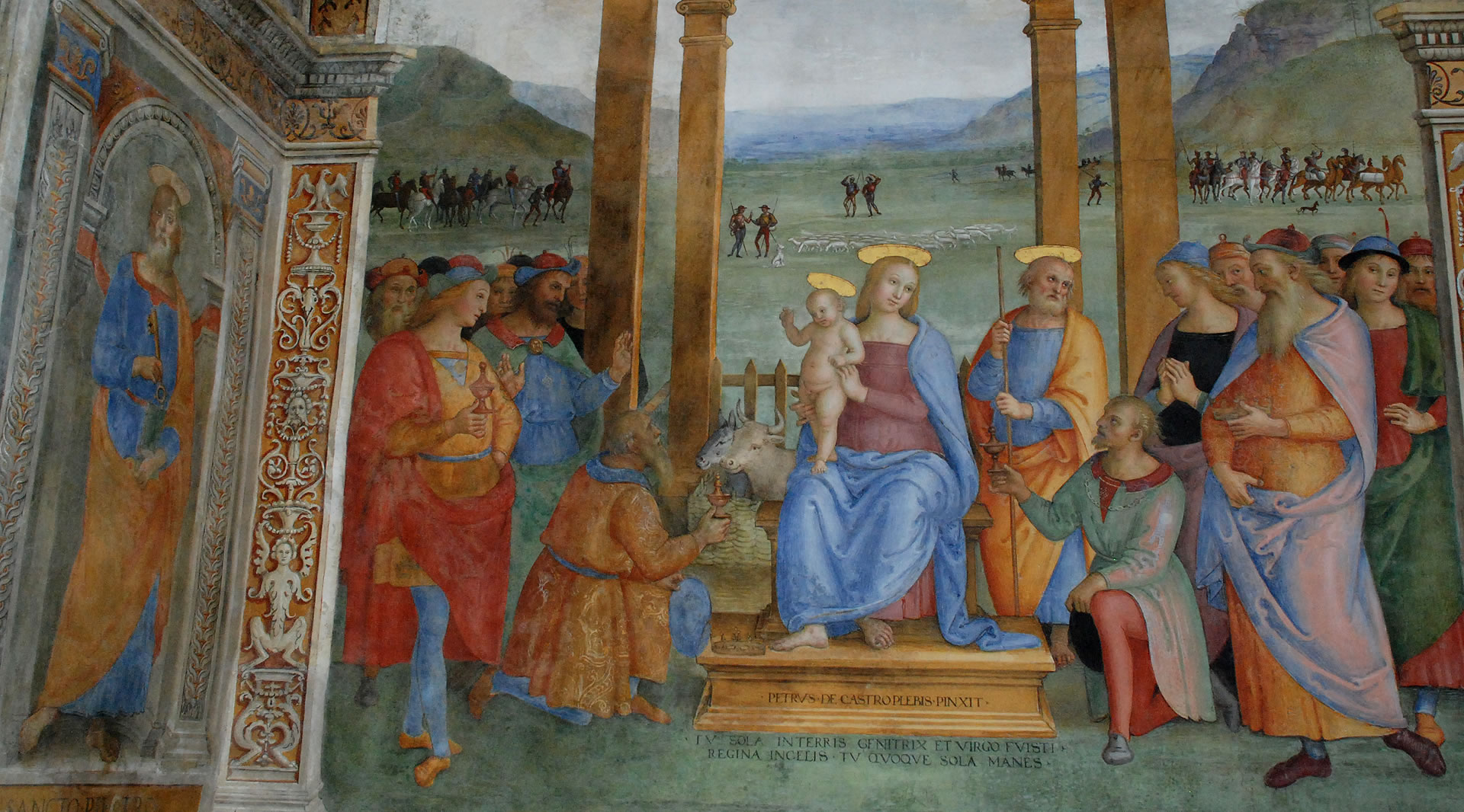 The school of painting of Perugino