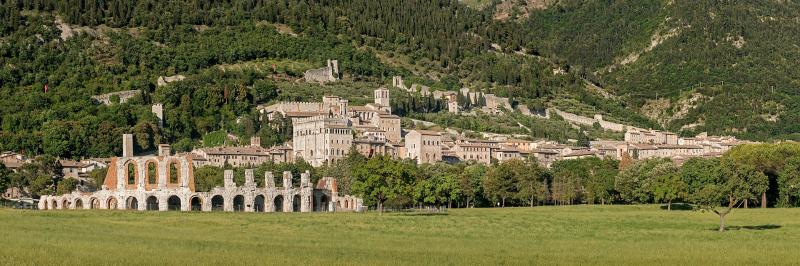 View of Gubbio