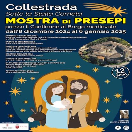 carte de jeu Collestrada sotto la Stella Cometa 2024 - Perugia