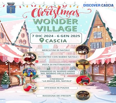 carte de jeu Cascia Christmas Wonder Village - Cascia