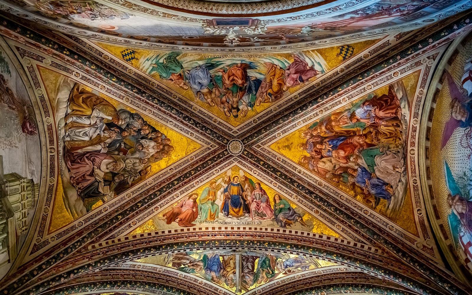 Detail of the San Brizio Chapel - Orvieto Cathedral