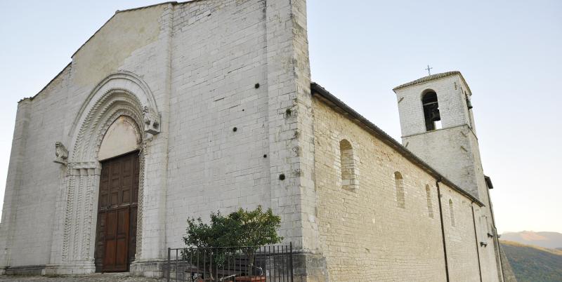 Titolo: Church and convent of San Francesco - Monteleone di Spoleto