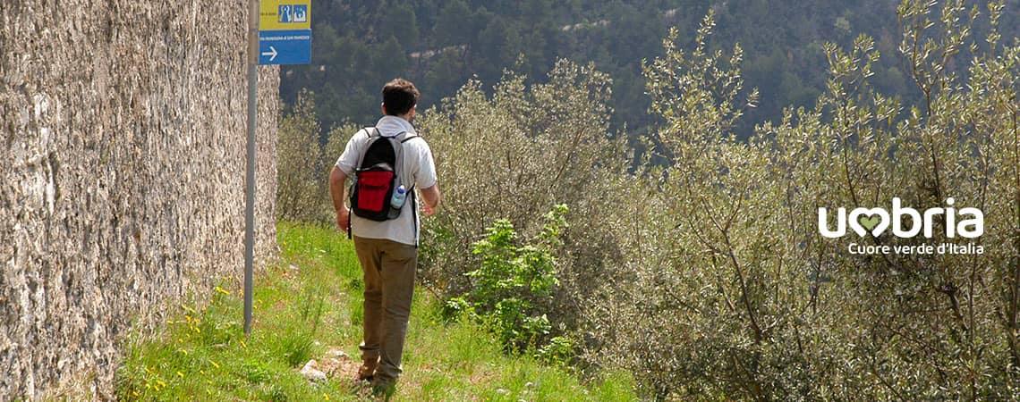 pissignano trevi poreta viaggio a piedi sulla via di francesco