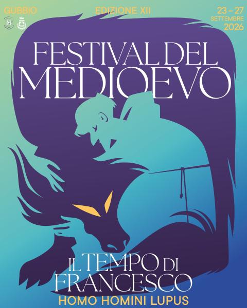 Poster du Festival del Medioevo à Gubbio