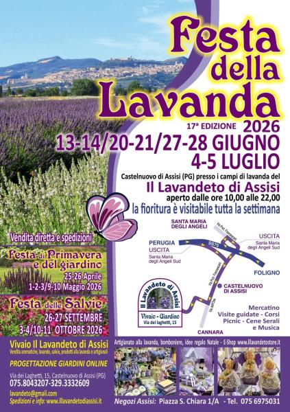 Poster of Festa della Lavanda 2026 in Assisi